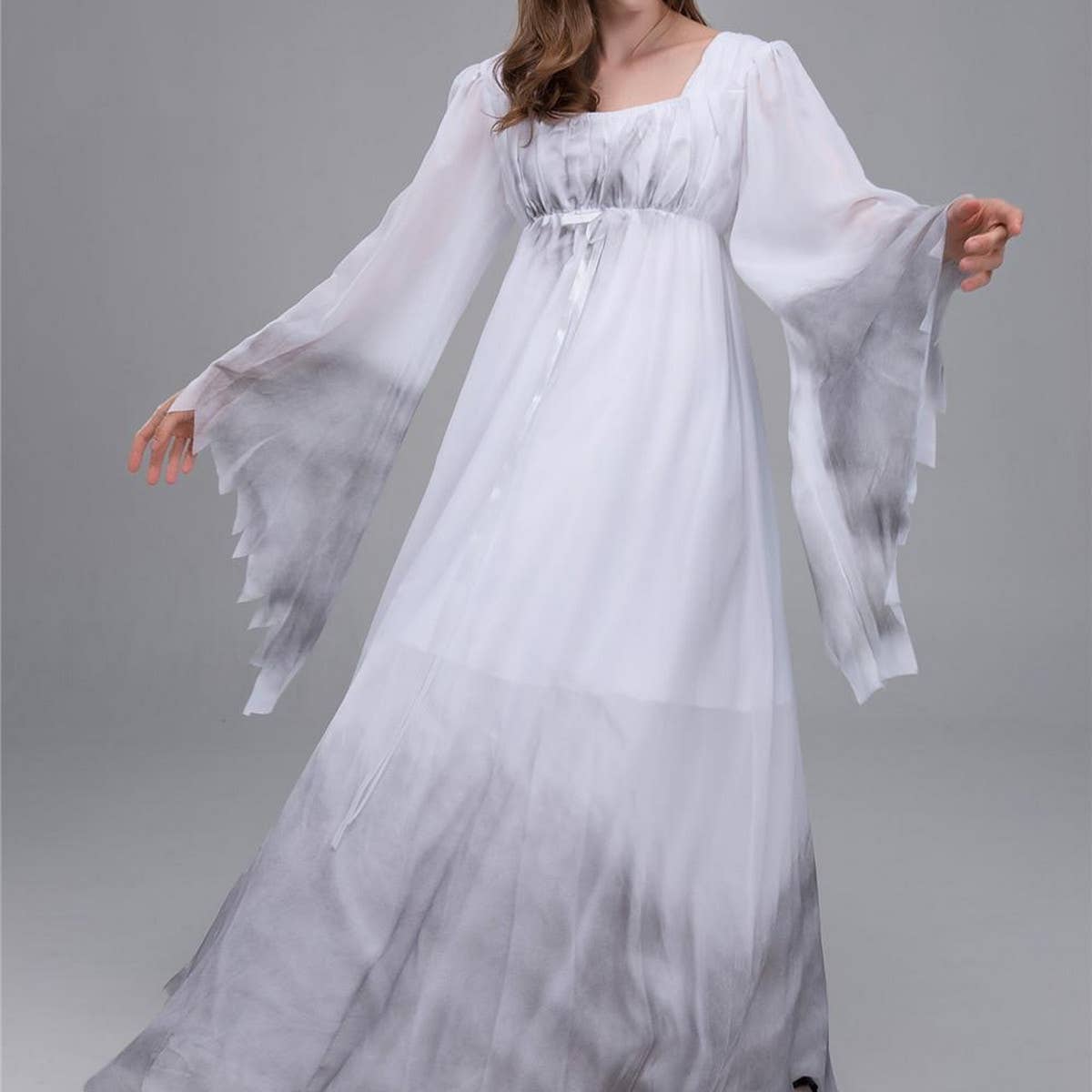 HALLOWEEN COSPLAY HORROR GHOST BRIDE LONG DRESS