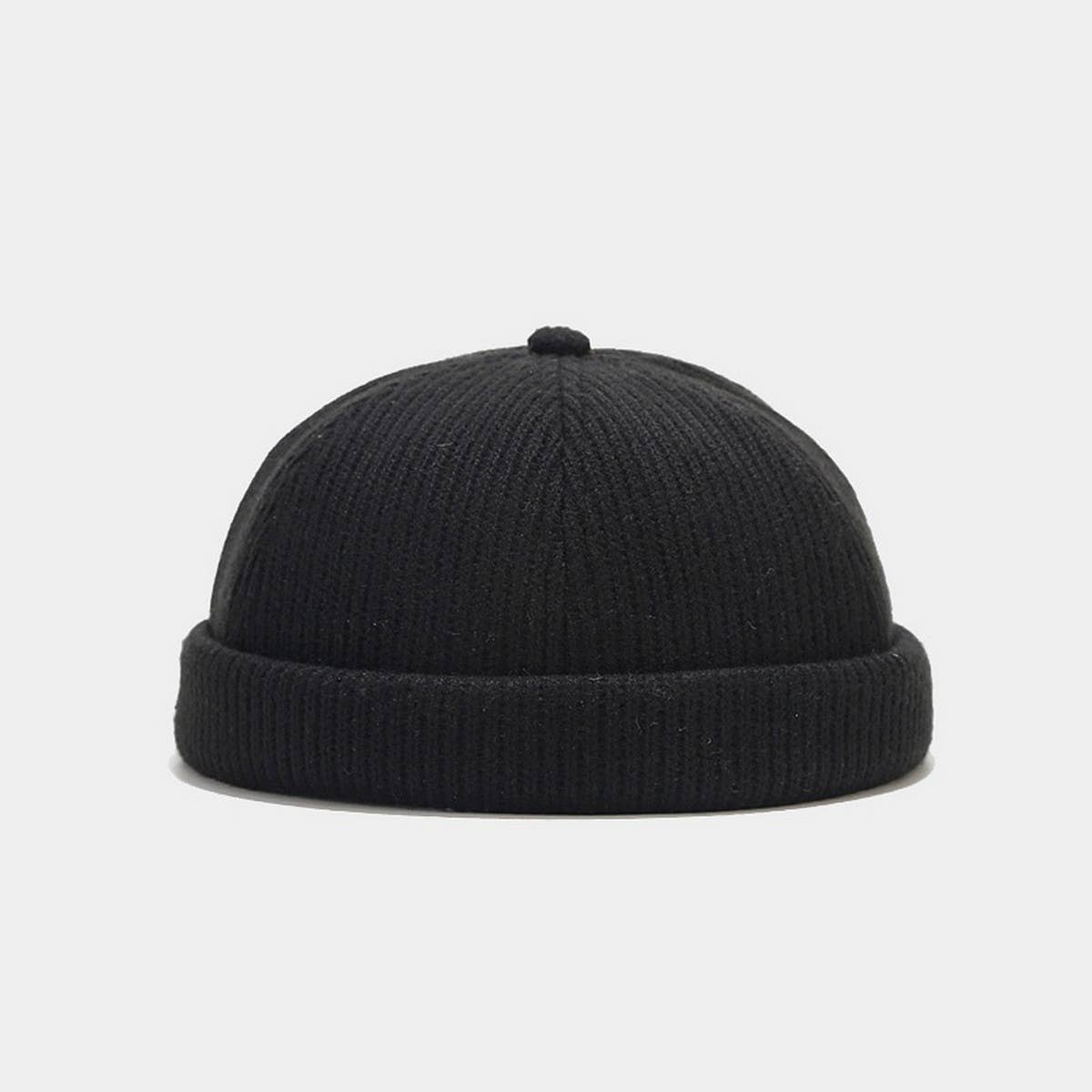 CWAH3167_OUTDOOR ALL-MATCH ROUND TOP KNITTED BERET