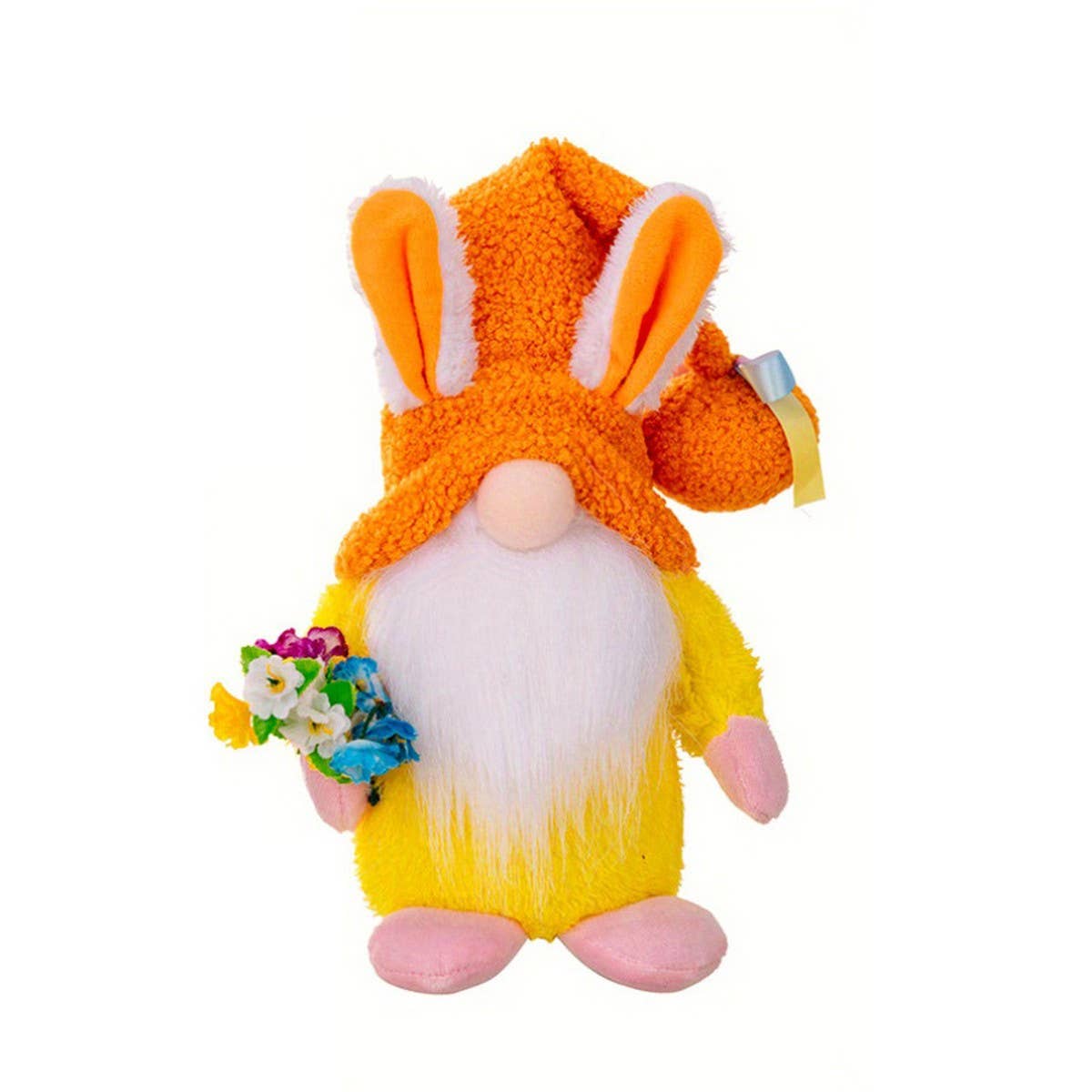 EASTER BALL HAT WITH LIGHT RUDOLPH DOLL ORNAMENT