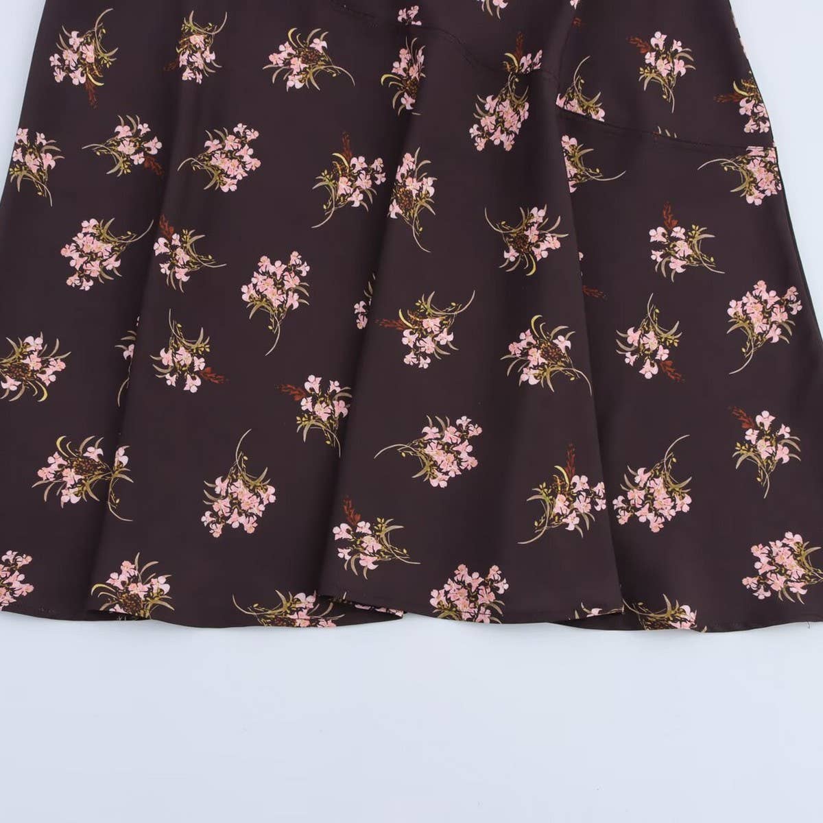 Floral Print Sleeveless Midi Cami Dress