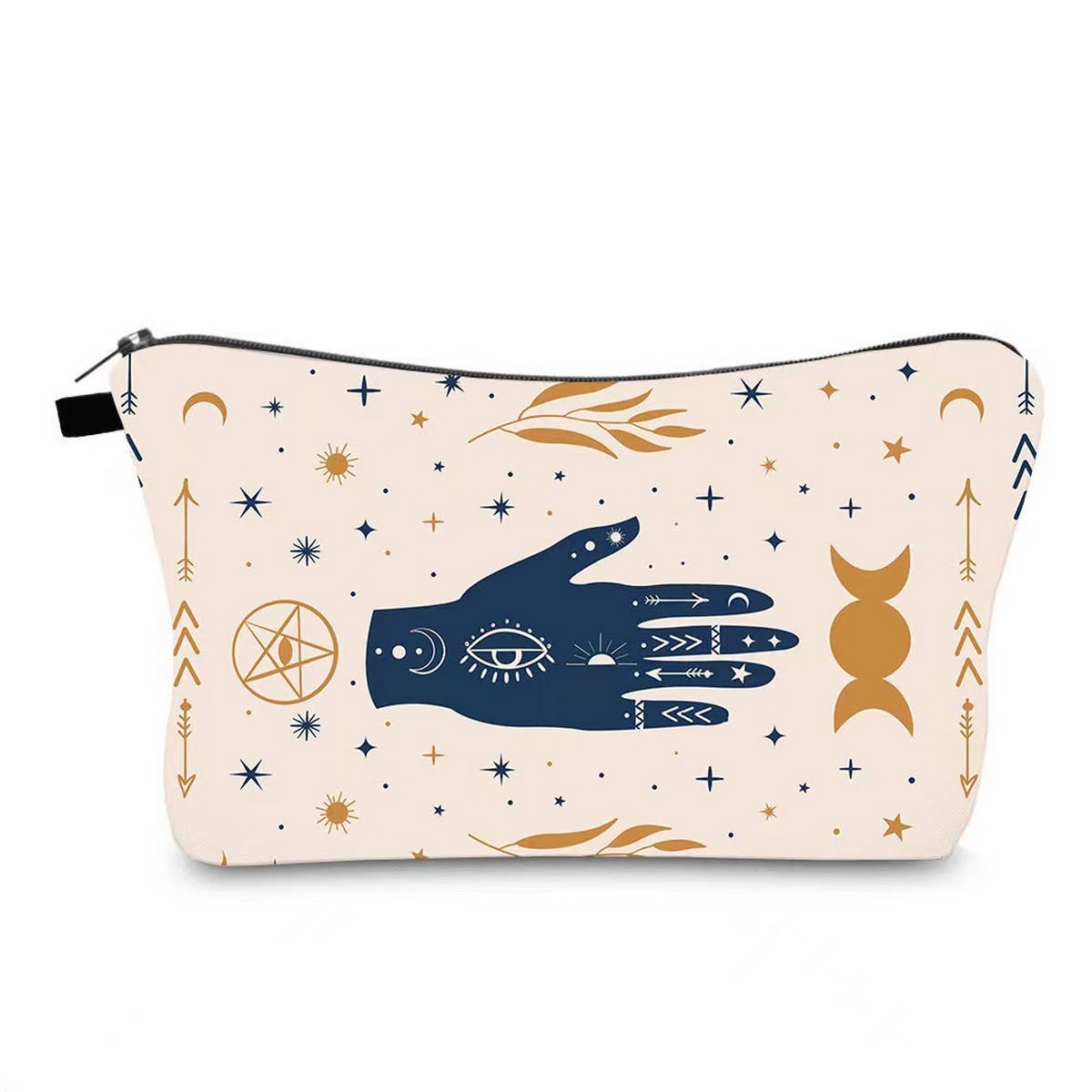 TRAVEL DEVIL'S EYE PRINT COSMETIC BAG_CWAB2252