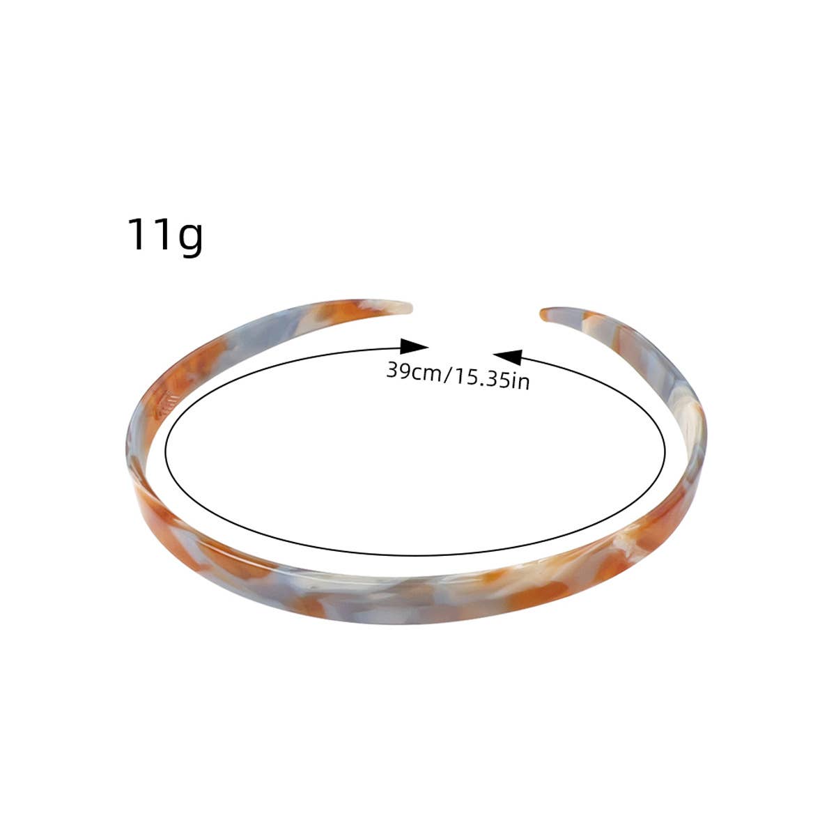 High-end sunglasses and acetic acid hair band