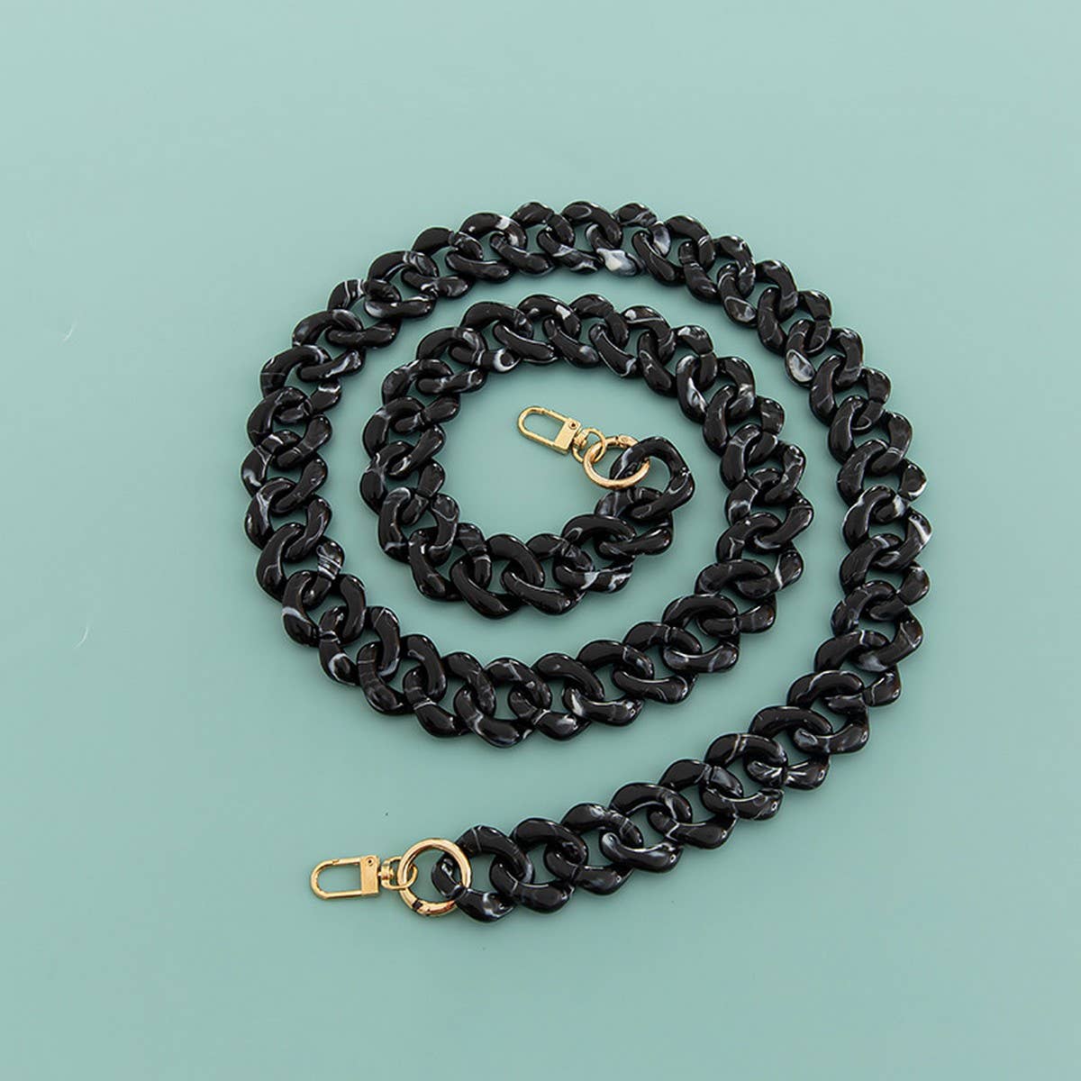 47in" Acrylic Diamond Bag Strap -Colorful Chain_CWMM5058