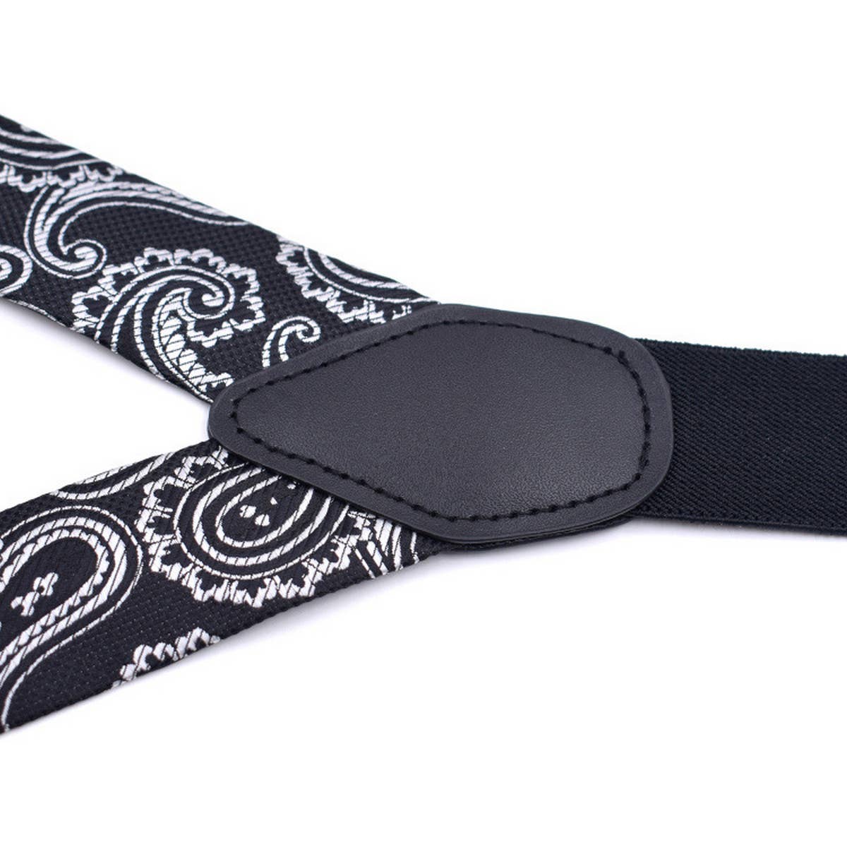 CASUAL JACQUARD 4-CLIP SUSPENDERS_CWMM1114