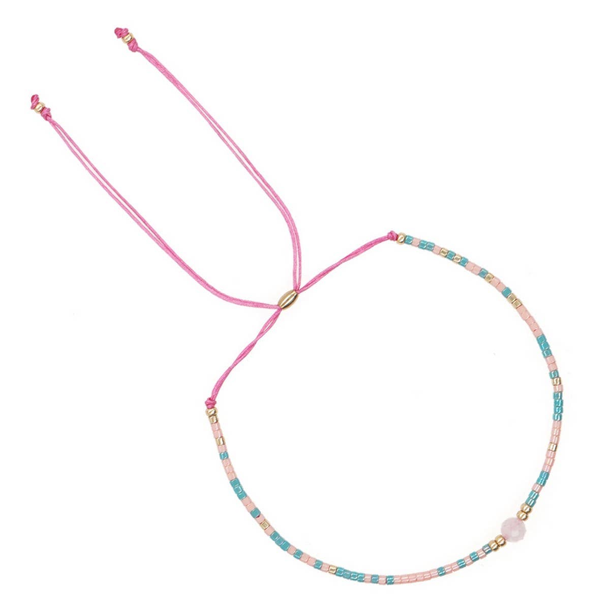 HAND-WOVEN FASHIONABLE RICE BEADS BRACELET_CWAB4620