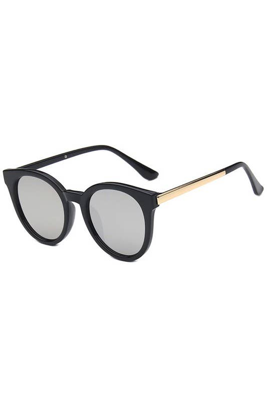 TRENDY FASHION ROUNDED SUNGLASSES