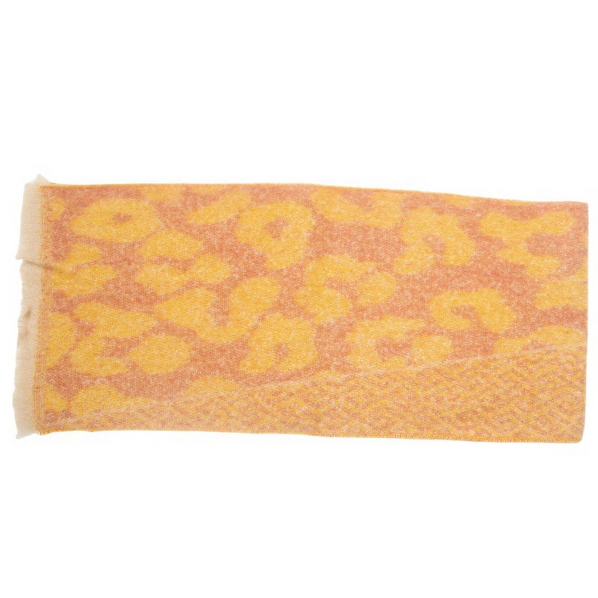 New Jacquard Leopard Print Scarf for Fall & Winter