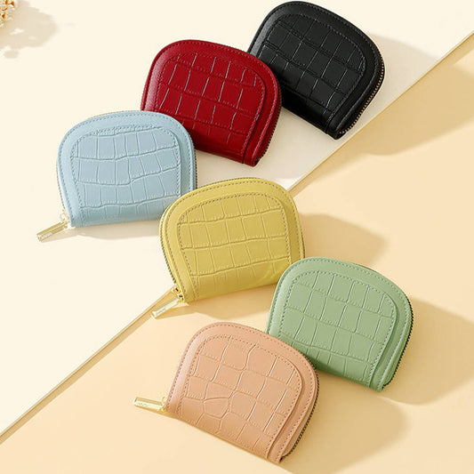 LARGE CAPACITY MULTI SLOT ZIPPERED WALLET CARD BAG_CWAB1621