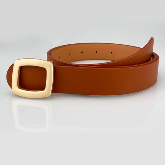 WOMEN MINIMALIST FASHION JOKER DECORATIVE BELT_CWABE0144