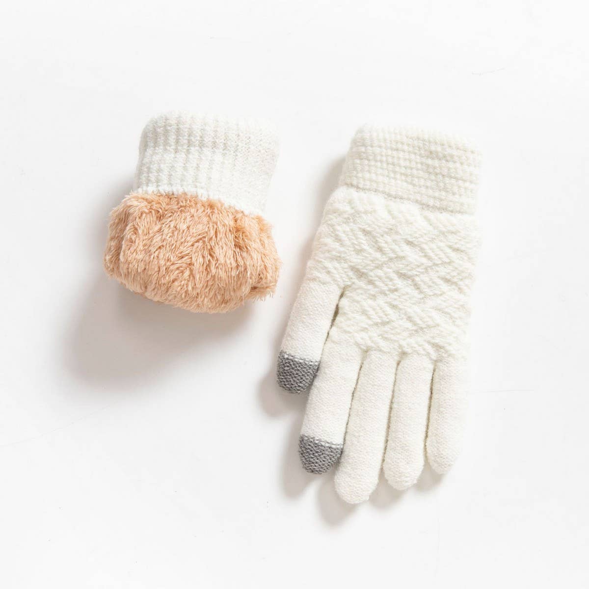 CWAG00555_WINTER KNIT THERMAL SKI CYCLING GLOVES