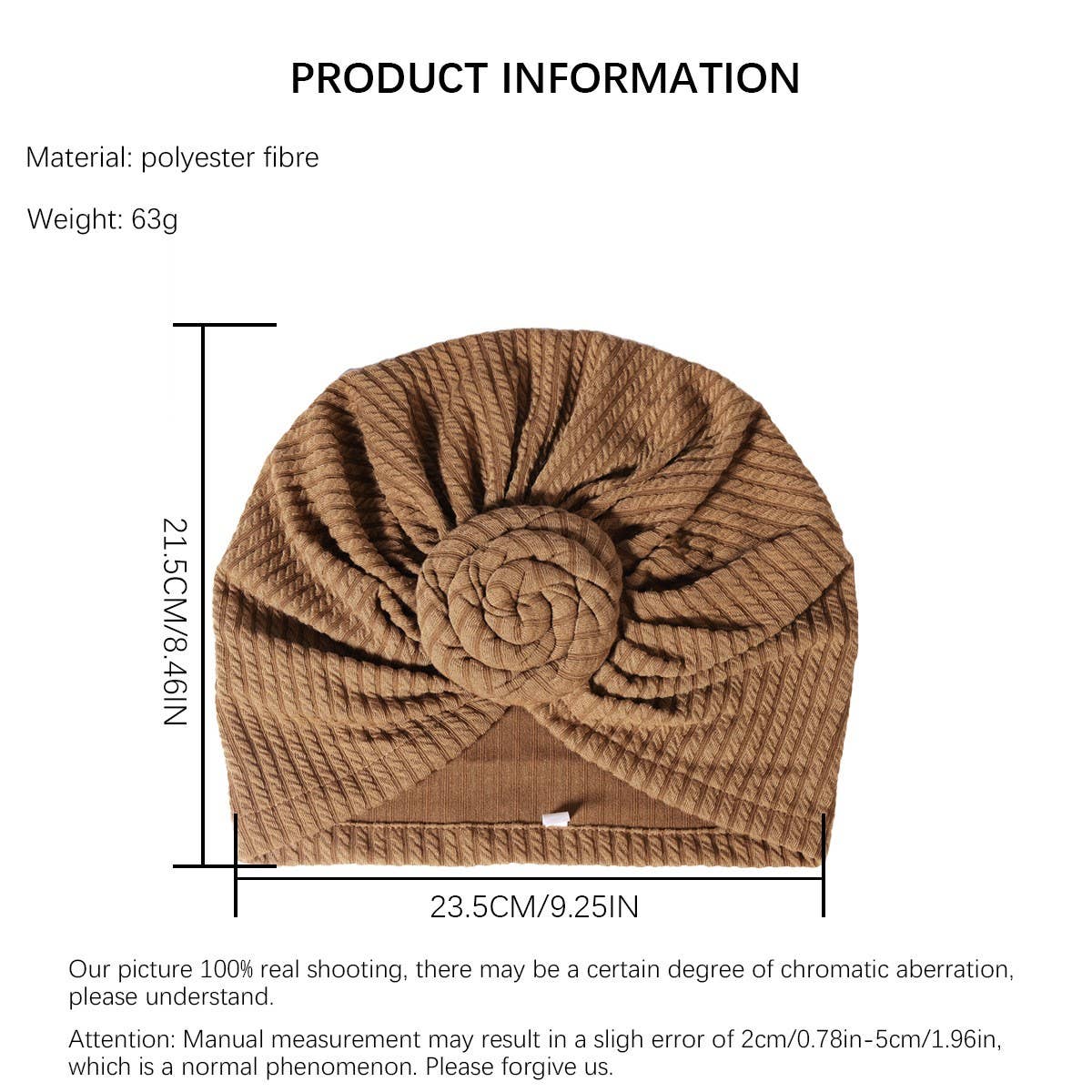 CLASSIC THICKENED ELASTIC FLORAL HEADSCARF