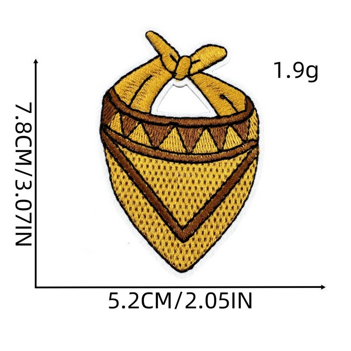 WESTERN COWBOY GRAFFITI EMBROIDERED PATCH