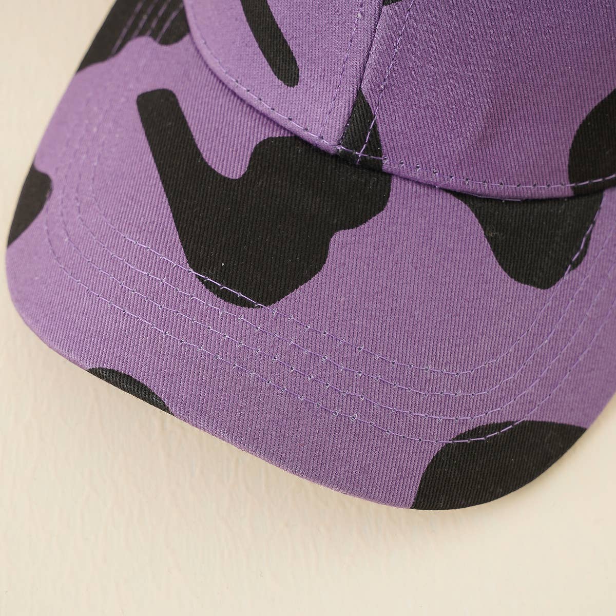 Cow pattern baseball cap, fashionable and casual CWAH1386