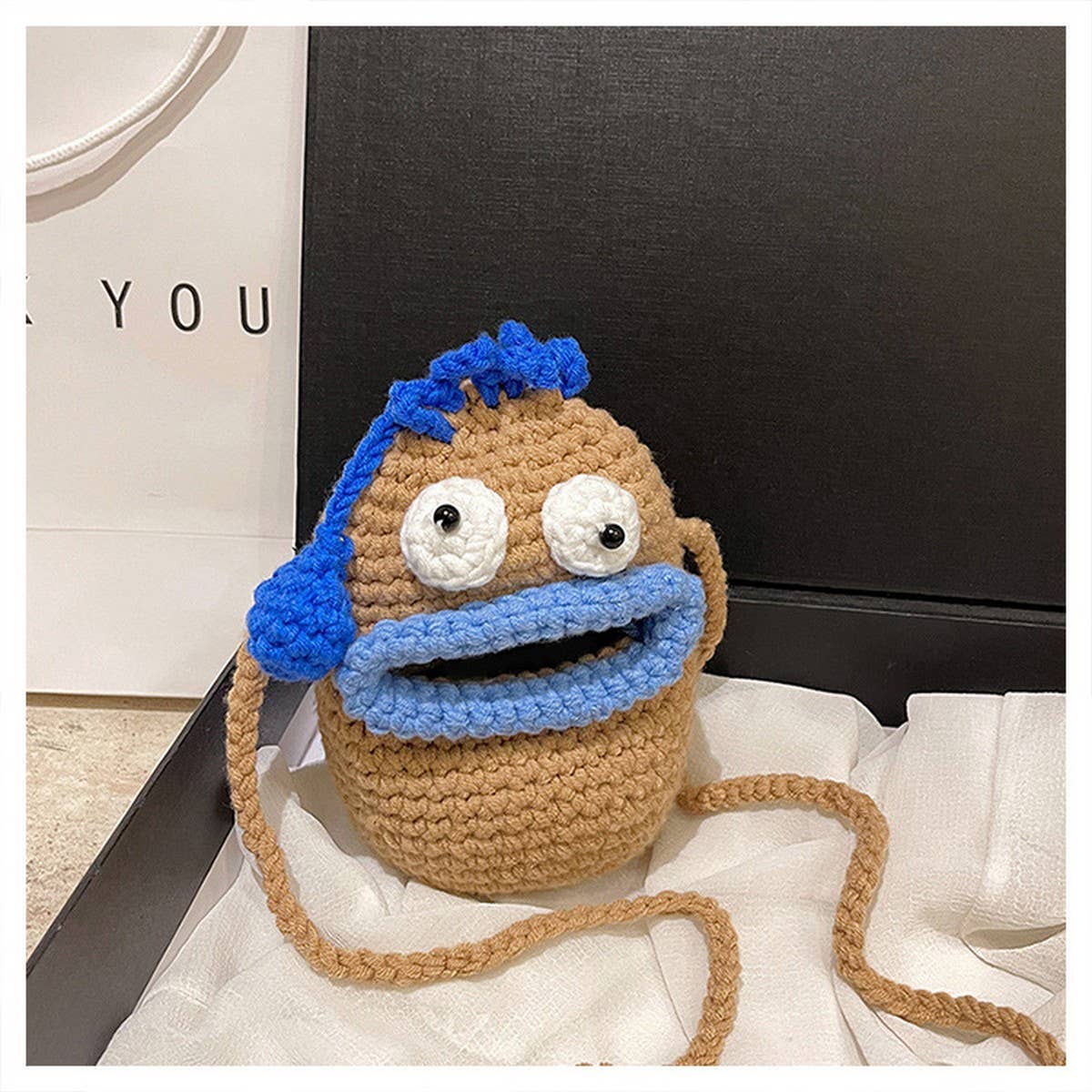 CUTE AND FUNNY SHOULDER CROSSBODY BAG_CWAB2401