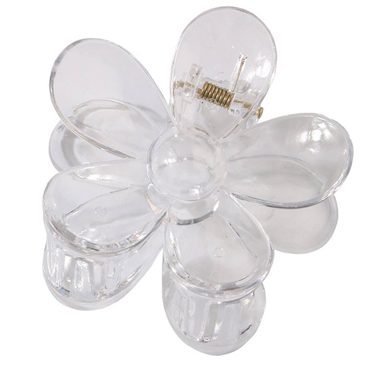 Matte Floral Hair Claw Clip ? Cute & Strong Hold_CWAHA0089