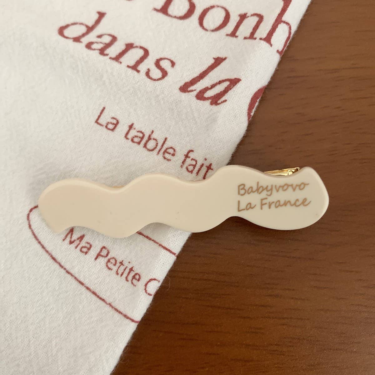 CWAHA07731_SIMPLE ACETATE HAIR CLIP SIDE BANG DUCKBILL