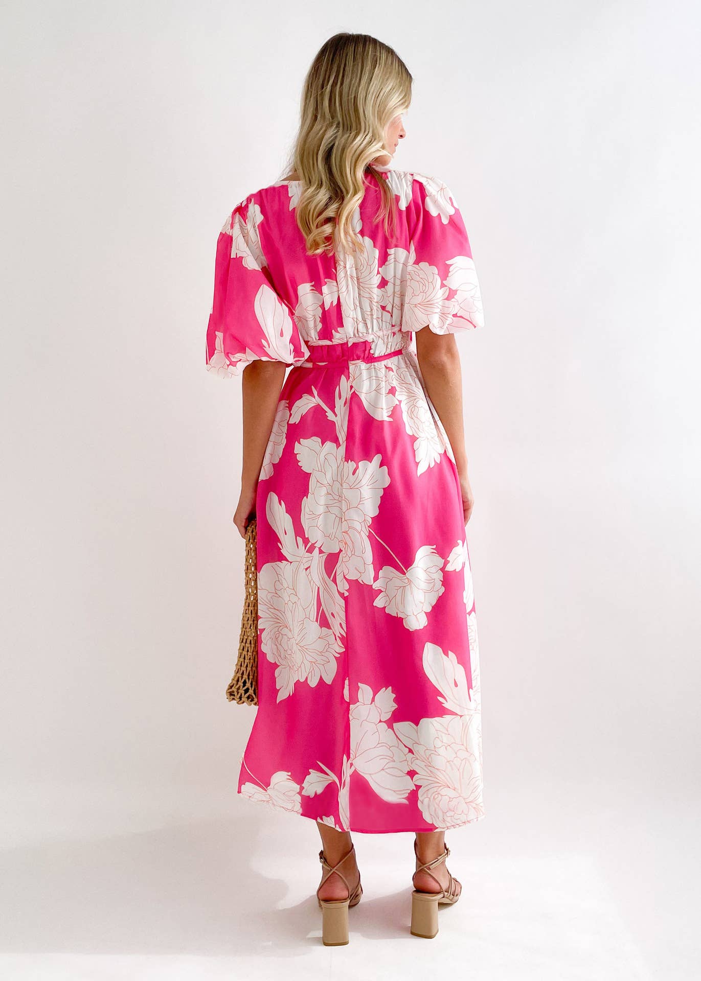 PRINTED LONG COUTURE DRESS