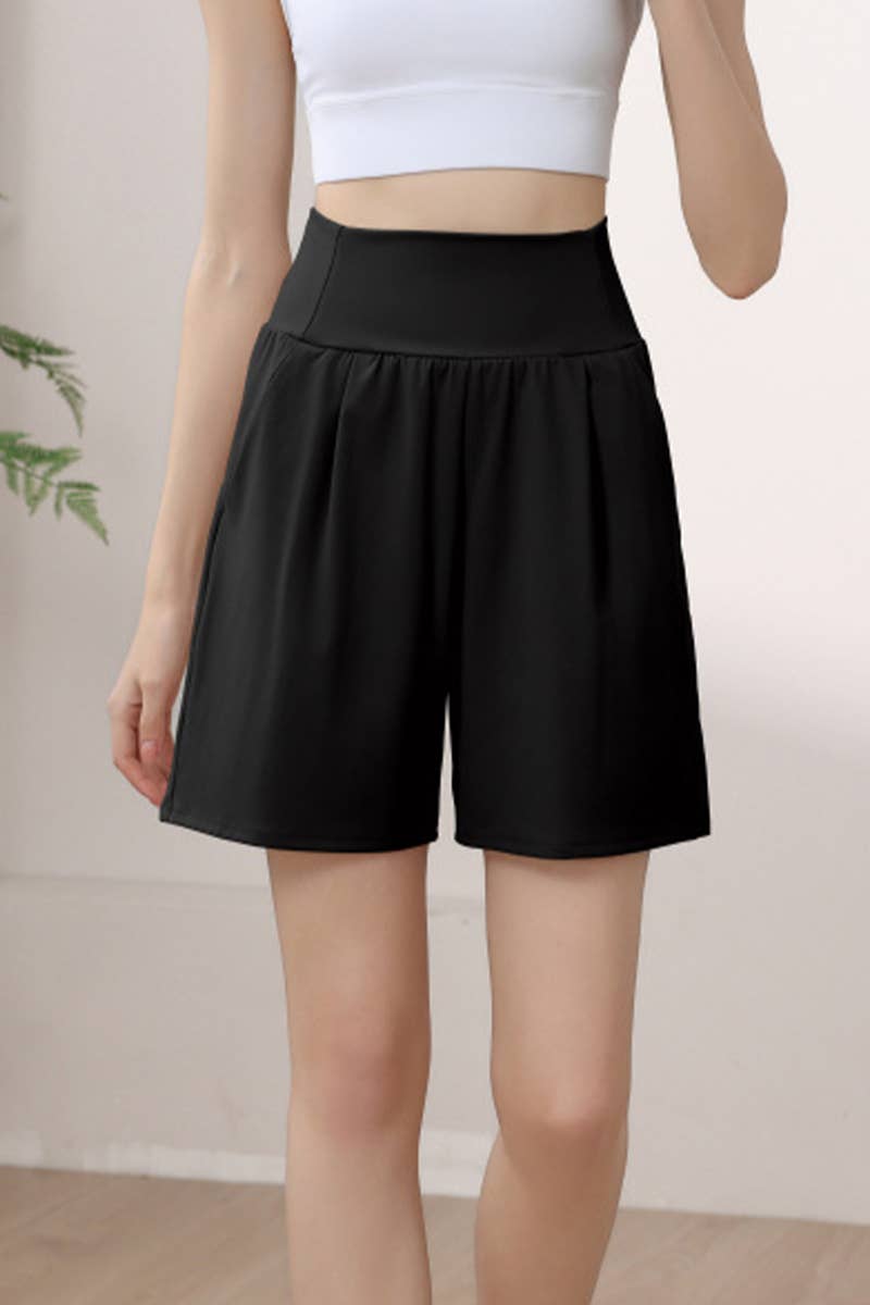 CWBSS0448_SUMMER LOOSE RUNNING YOGA SHORTS CYCLING PANTS