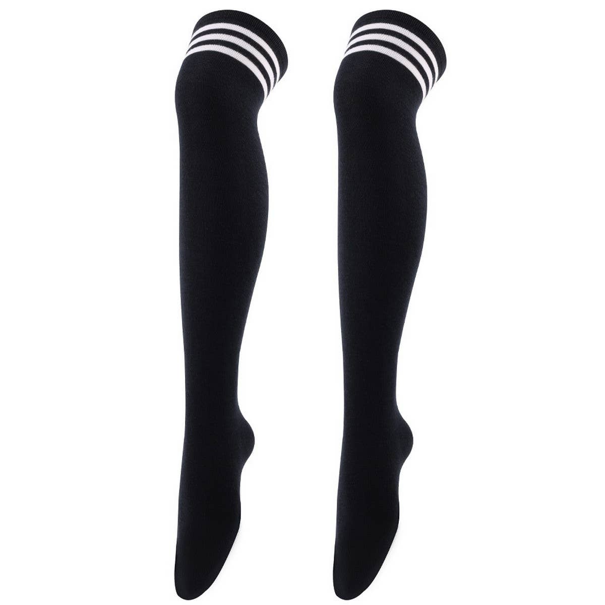 CWMM10088_WOMENKNEE-HIGH DANCE SOCKS COSPLAY