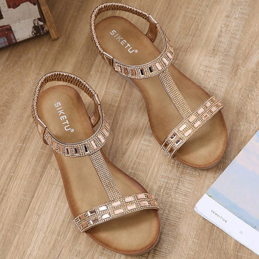 BOHEMIAN CAUSAL OPEN TOE SUMMER SANDAL_CWSHS0527