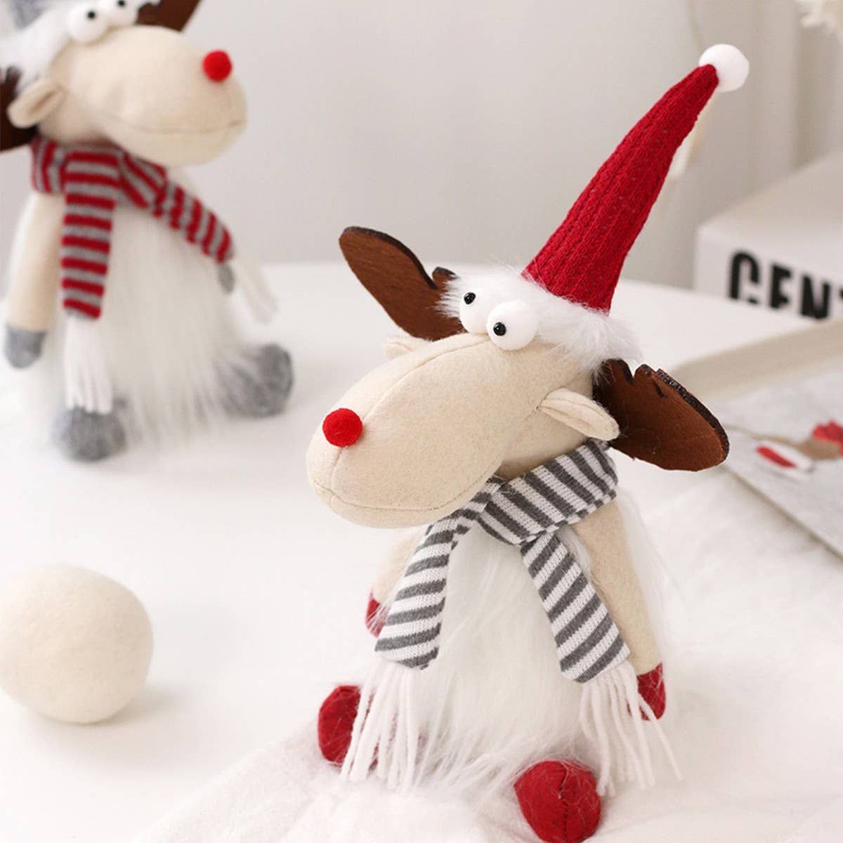 Ins-Style Cute Reindeer Plush Christmas Decor_CWAJE5303