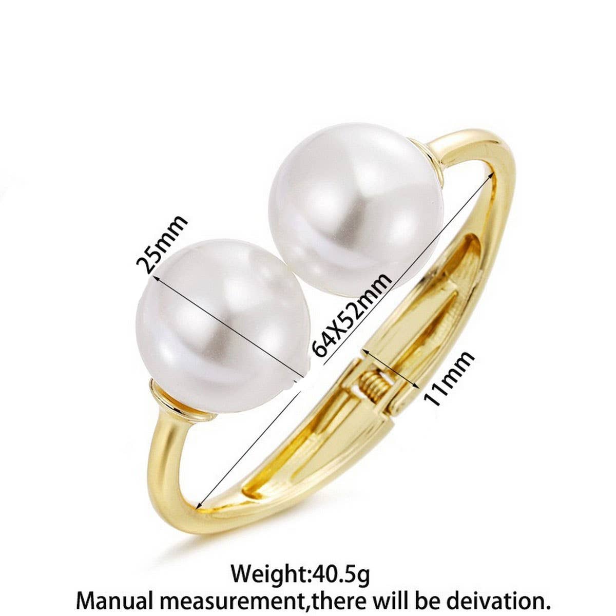 FASHIONABLE OPEN METAL DESIGN BRACELET