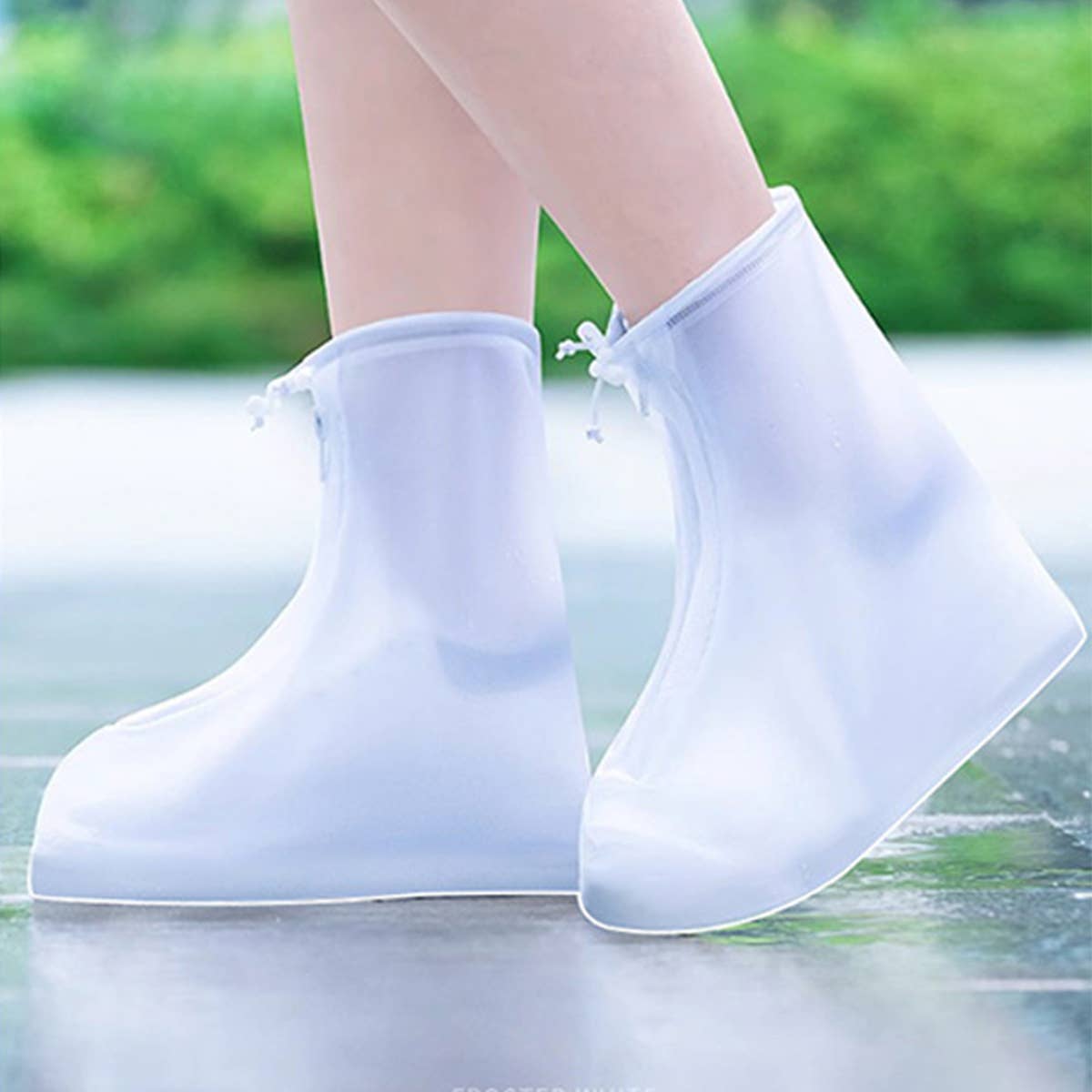 CWMM8444_THICKENED WATERPROOF AND NON-SLIP RAIN SHOE COVERS