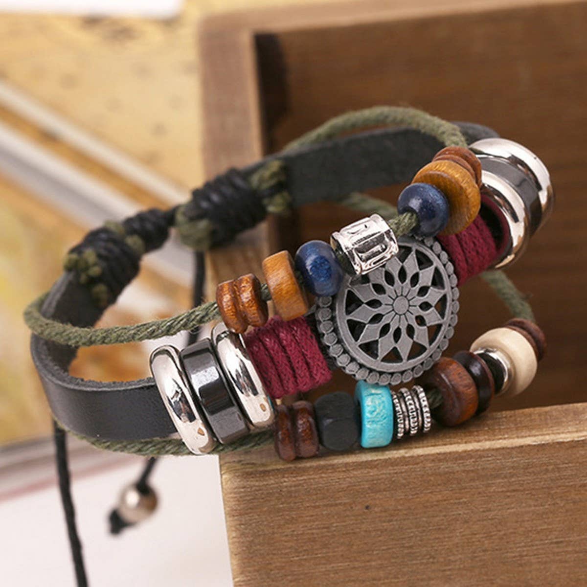 FASHION RETRO PERSONALITY LEATHER BRACELET_CWMM4461