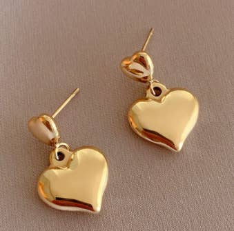 French enamel and colored glaze flower earrings