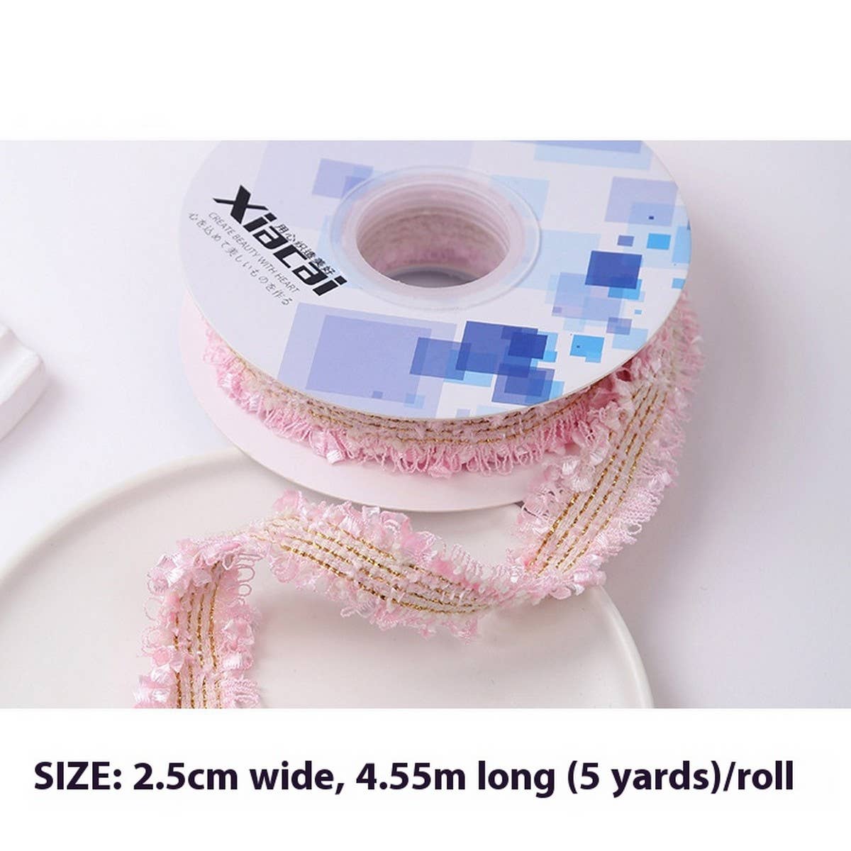 LACE EMBROIDERY FLOWER LACE DIY FABRIC RIBBON