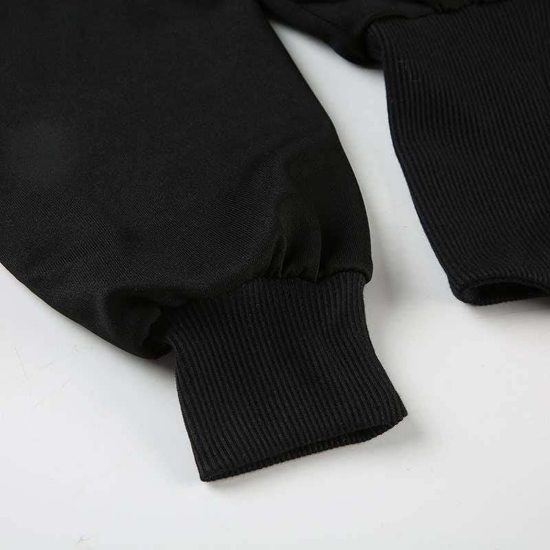 Woolen collar,cinched waist,hooded zipper jacket