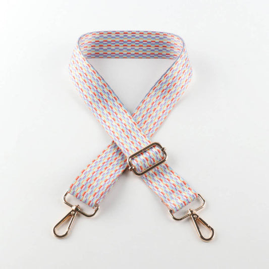 ADJUSTABLE CONTRASTING COLOR BAG STRAP_CWMM1057