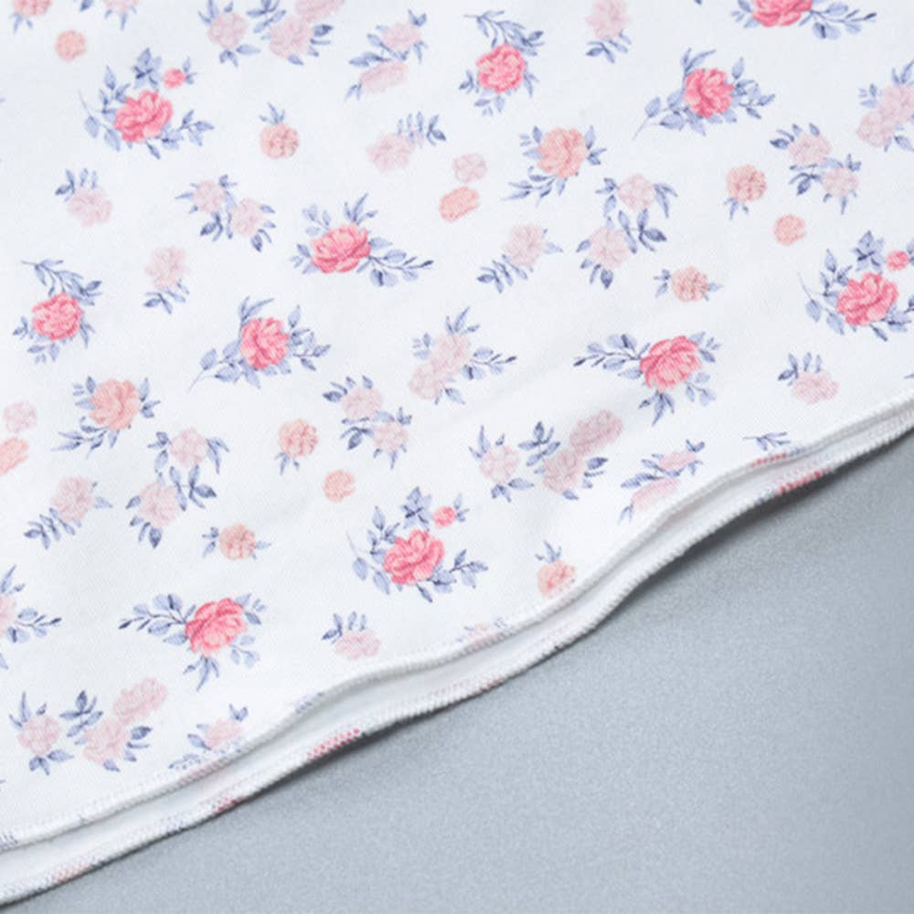 PRINTED STRAPLESS PLEATED ONE-SHOULDER DRESS