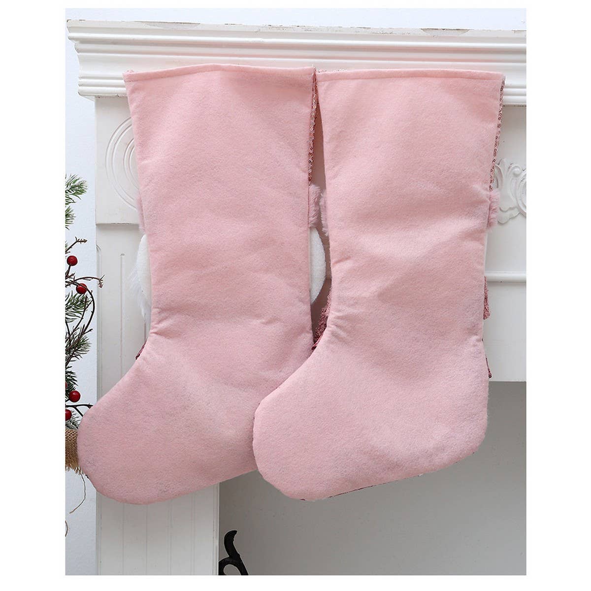 CWMS0922_Christmas Stockings Goodie Bag Hanging Ornaments