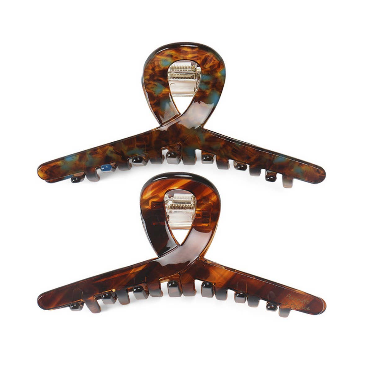 ACETATE HAIR CLIP SHARK CLIP HALF CLAW CLIP_CWAHA4260