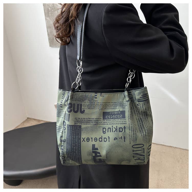 Personalized printed large-capacity bag