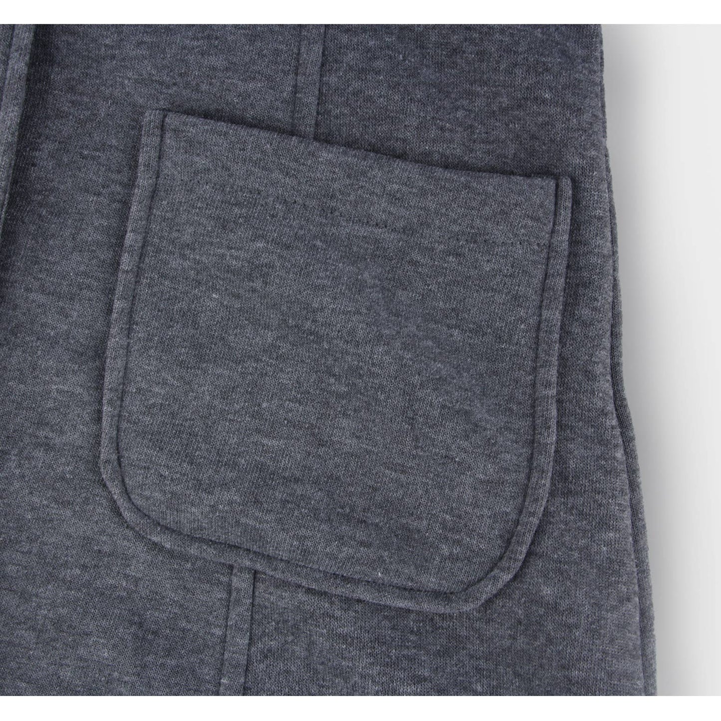 HOODED BLENDED JACKET WITH HORN BUTTON