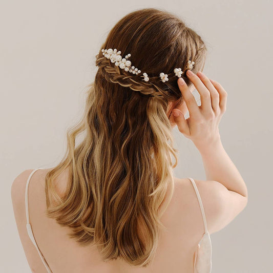 SWEET PEARL U-SHAPED BRIDAL HAIR ACCESSORIES