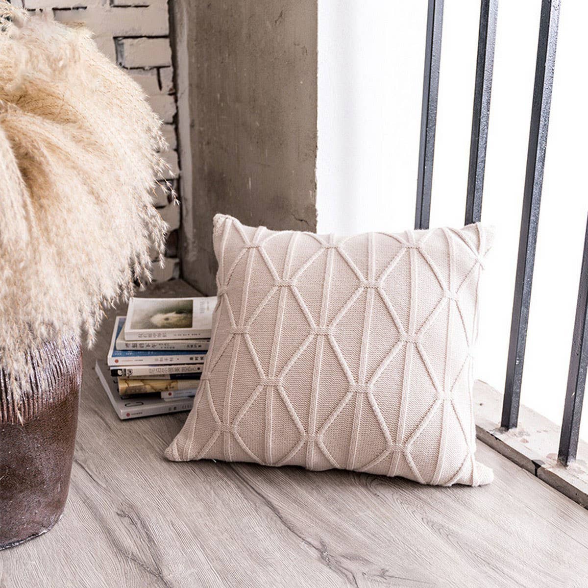 NEW SIMPLE KNOT PILLOW COMFORTABLE THROW PILLOW