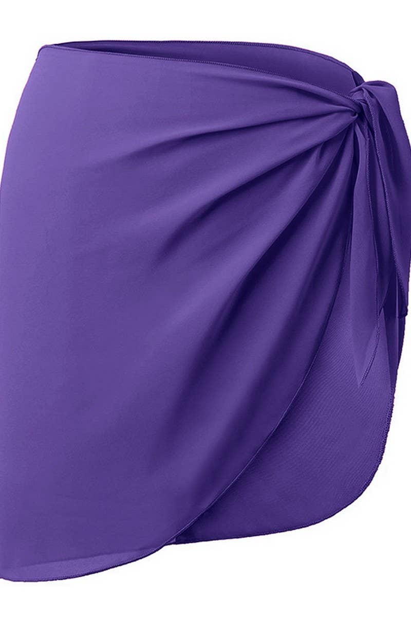 CWBSS0129_Bikini Cover Up Beach Wrap Skirt Apron