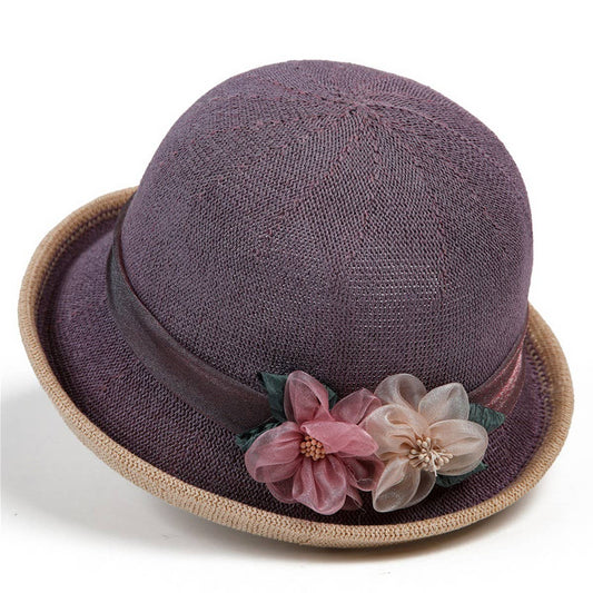 STYLISH AND ELEGANT FLOWER POT HAT_CWAH1502