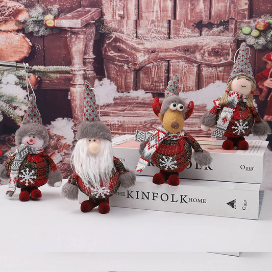 CHRISTMAS DOLL PENDANT CHRISTMAS TREE ORNAMENTS