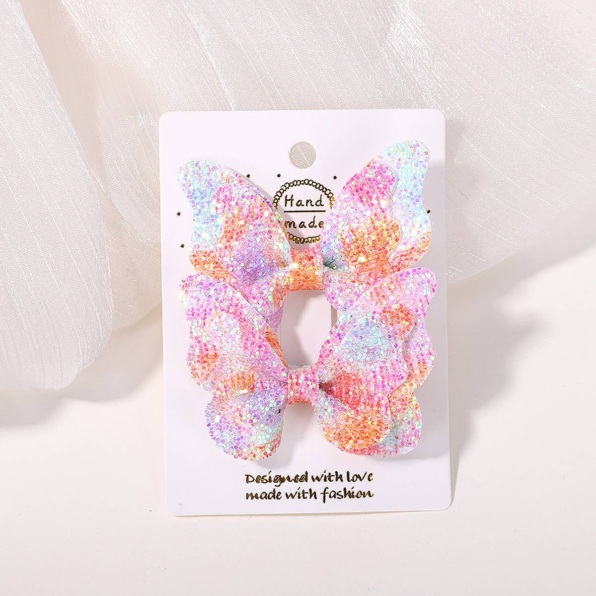 3D Gradient Glitter Bow Baby Hair Clip_CWAHA6755
