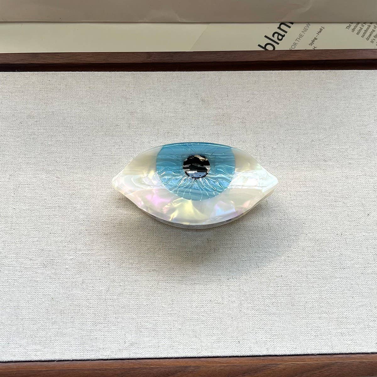 Vintage Eye Acetate Hair Claw Simple Chic Clip£ßCWAHA6027