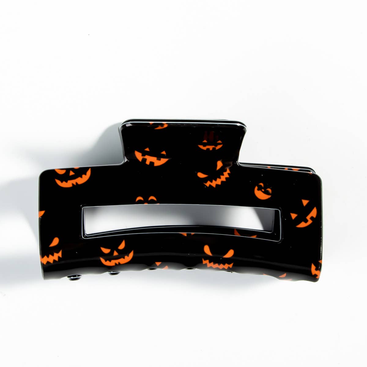 Halloween Spiderweb Hair Claw - Ghost Pumpkin Clip_CWAHA1447
