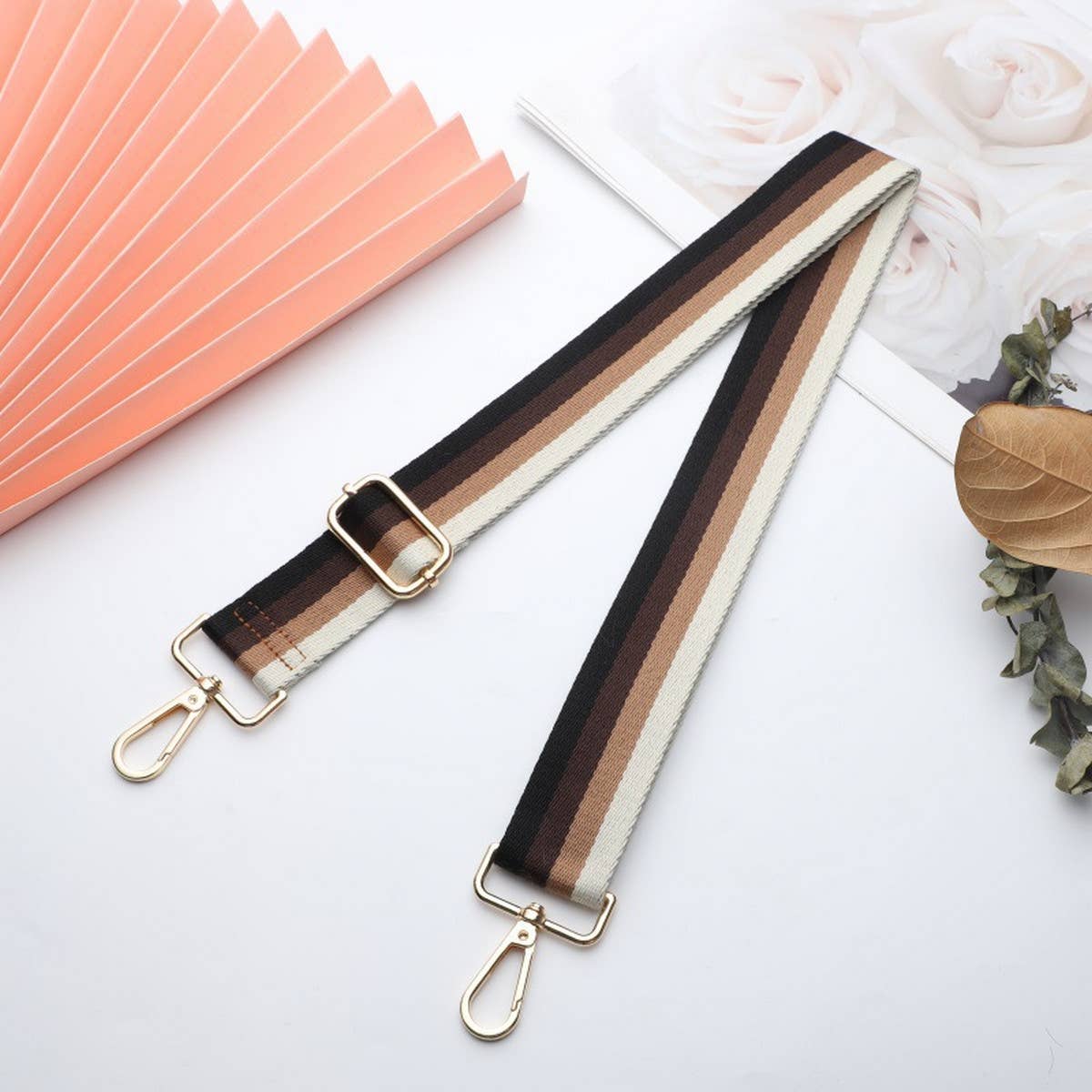 STRIPE ADJUSTABLE BAG STRAP_CWMM0364