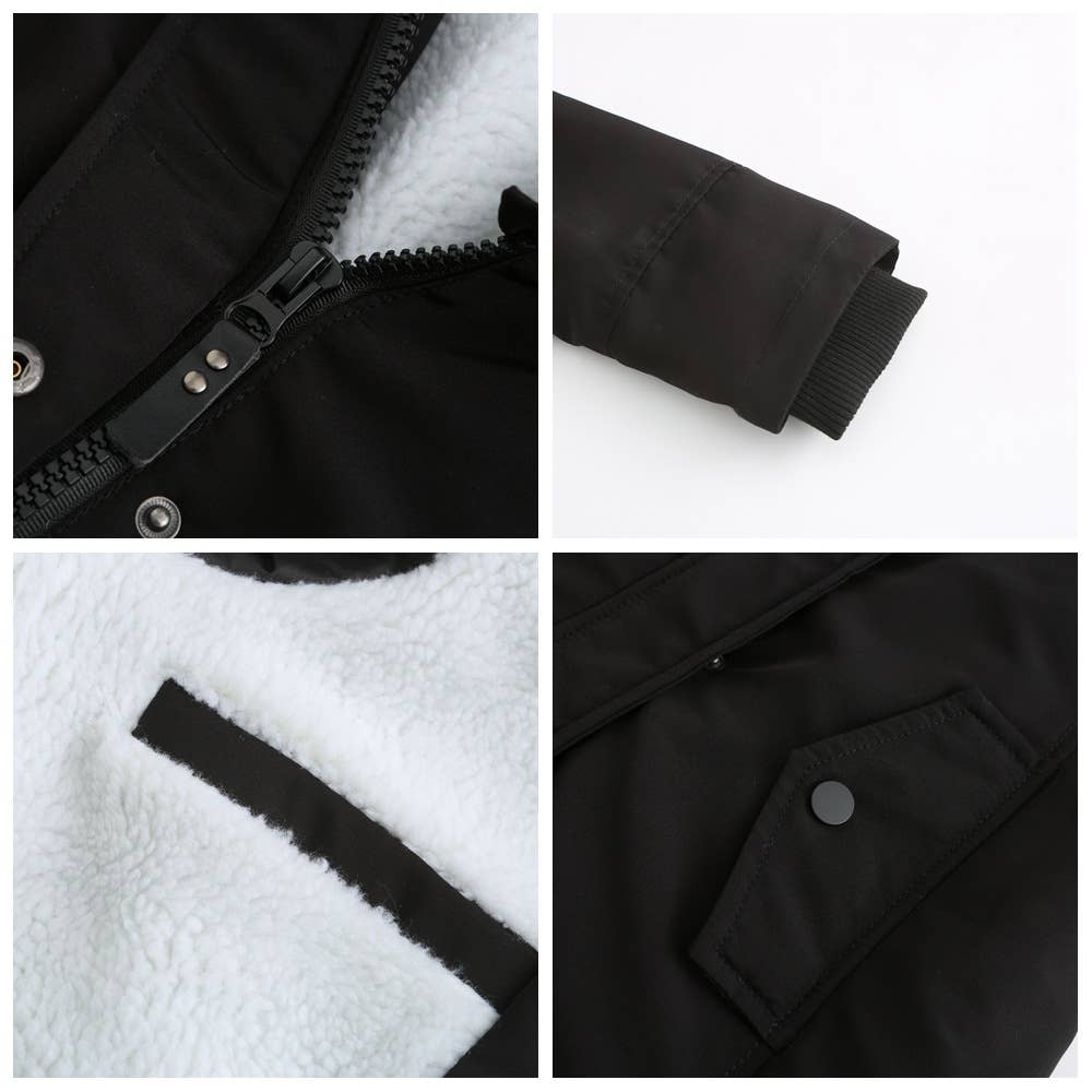 LAMB WOOL PADDED JACKET WOMEN'S PADDED JACKET