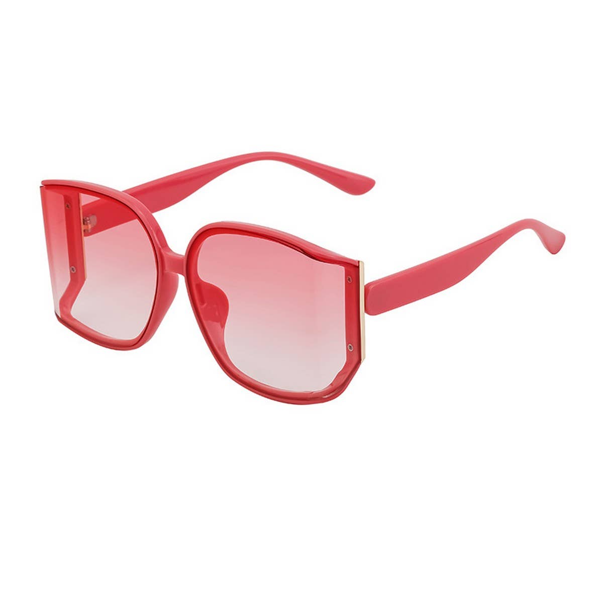 TRENDY AND FASHIONABLE CURVED LENS SUNGLASSES
