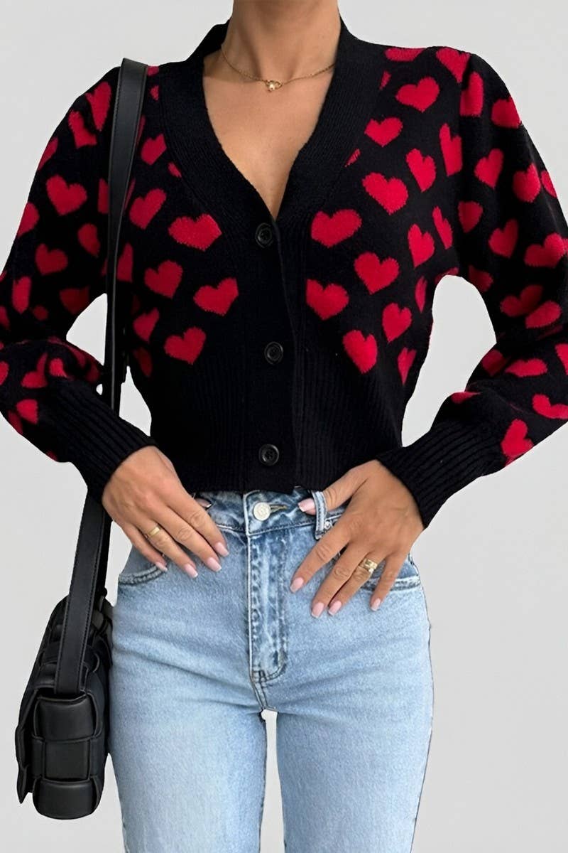 CWOCAL2350_CASUAL HEART CARDIGAN SWEATER FOR VALENTINE¡¯S DAY