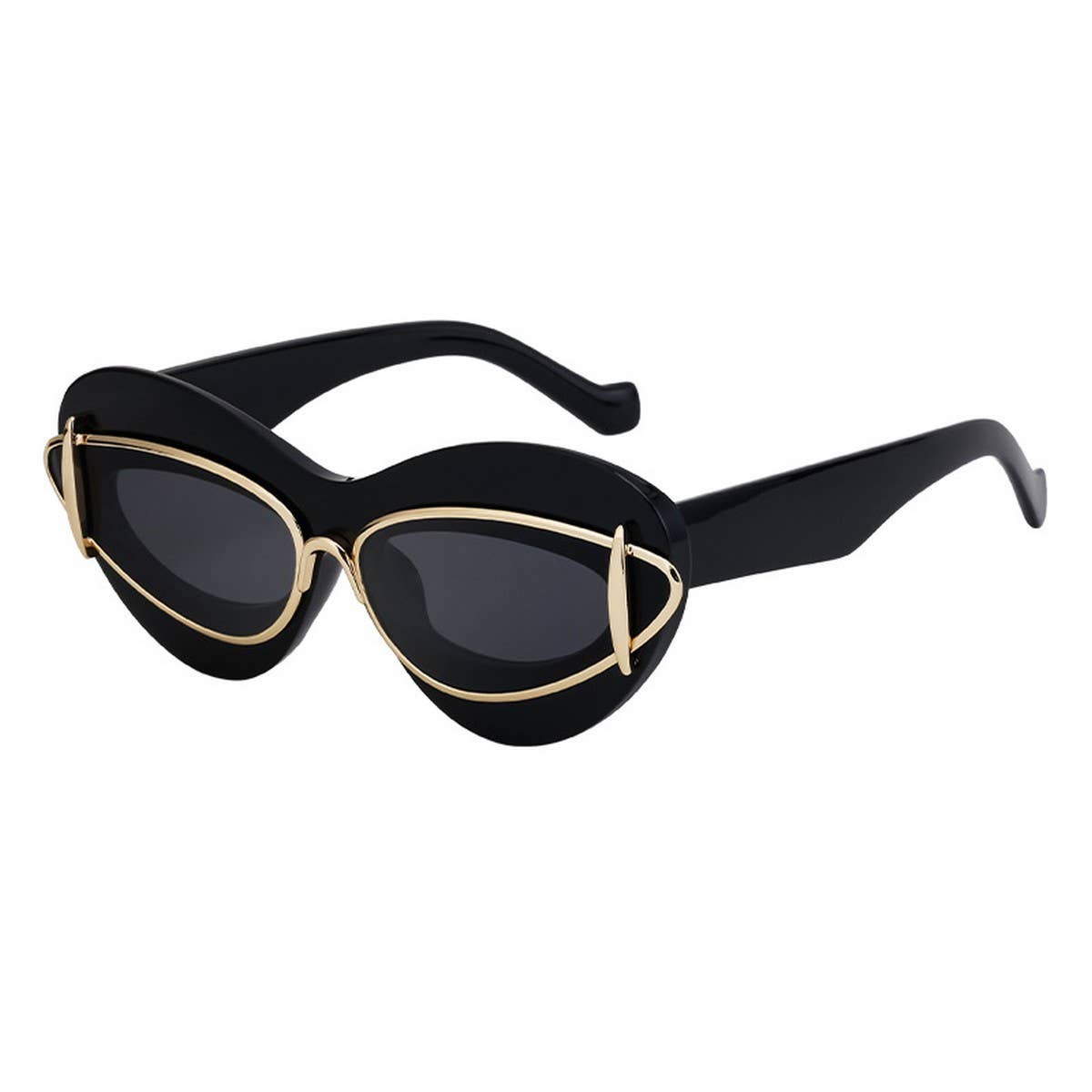FASHION CAT EYE SUNGLASSES SMALL FRAME SUNGLASSES_CWASG0569